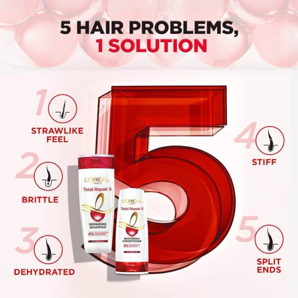 L'Oréal Paris Total Repair 5, 650 ml - Image 4