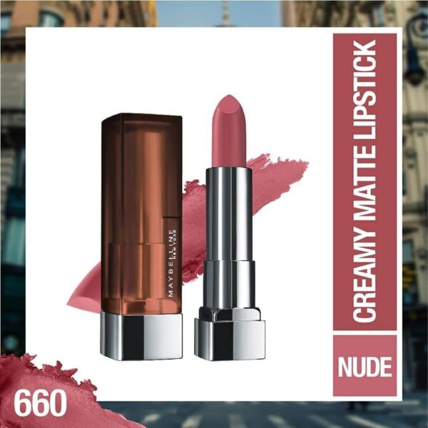 Maybelline New York Creamy Matte Lipstick 3.9g - Image 2