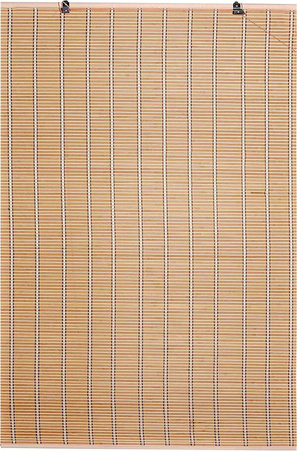Kurtzy Bamboo Curtain Door Window Closer Shades 180cm x 90cm Protective Screen-Beige