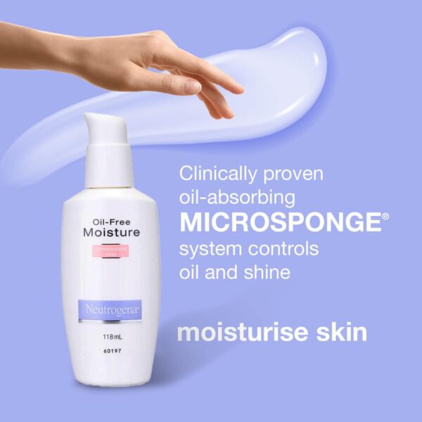 Neutrogena Oil-Free Moisture, Combination Skin, 4 Ounce - Image 4