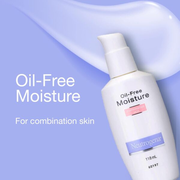 Neutrogena Oil-Free Moisture, Combination Skin, 4 Ounce - Image 2