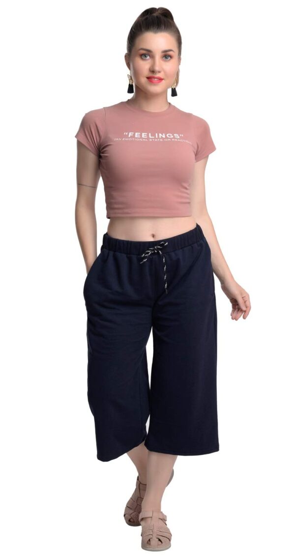 Accessorize Kingdom Women, Girls Sleepwear Pajamas Shorts Nightwear (Navy Blue, Medium)
