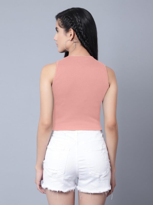 Accessorize Kingdom Tops for Women | Crop top Tank top | Beach wear | Stylish Tops | Inner for Women | Ribbed Tops | Spaghetti top | Gym Tops | Trendy Tops - Image 2