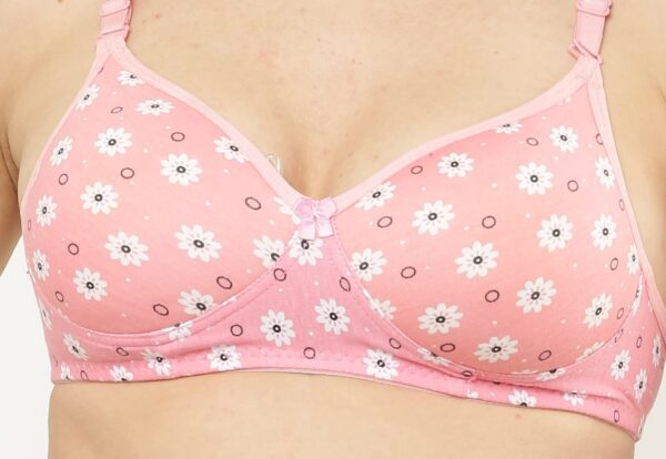 Accessorize Kingdom Get the support and comfort you've been looking for with this stylish T-shirt bra by HiloRill on Amazon. Layer with your favorite piece for a comfy ensemble.Everyday Cotton Classic Bra for Women (40B, Pink) - Image 4