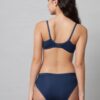 Accessorize Kingdom Women Sexy Cotton 2 Piece Bridal Bra and Panties Lingerie Set for Honeymoon | Anniversary | Everyday Bra (a, Navy Blue, 32) - Image 2