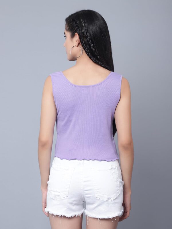 Accessorize Kingdom Tops for Women | Crop top Tank top | Beach wear | Stylish Inner for Women | Ribbed Tops | Spaghetti top | Gym Tops | Trendy Tops - Image 2