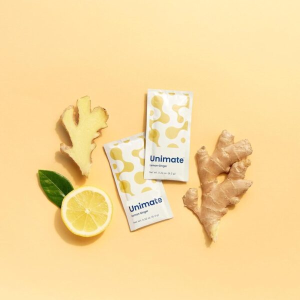 AuraNutrition unimate green mate leaf powder extract with lemon and ginger flavor - Image 4