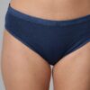 Accessorize Kingdom Women Sexy Cotton 2 Piece Bridal Bra and Panties Lingerie Set for Honeymoon | Anniversary | Everyday Bra (a, Navy Blue, 32) - Image 4