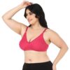 Accessorize Kingdom Full Support Minimizer Cotton Bra for Women, Everyday T-Shirt Pushup Heavy Breast | Bust Plus Size Bra - Image 2