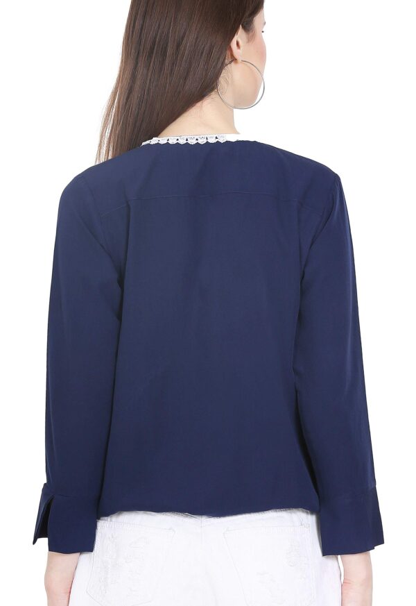 Accessorize Kingdom Women's Top (Blue, L) - Image 3
