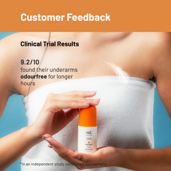 Chemist at Play UnderArm Roll-On with 5% AHA, Lactic Acid & 1% Mandelic Acid | Prevents Body Odour, Brightens Skin & Exfoliates Underarm | For Sensitive Skin | Fragrance Free | Alcohol Free - 40ml - Image 6