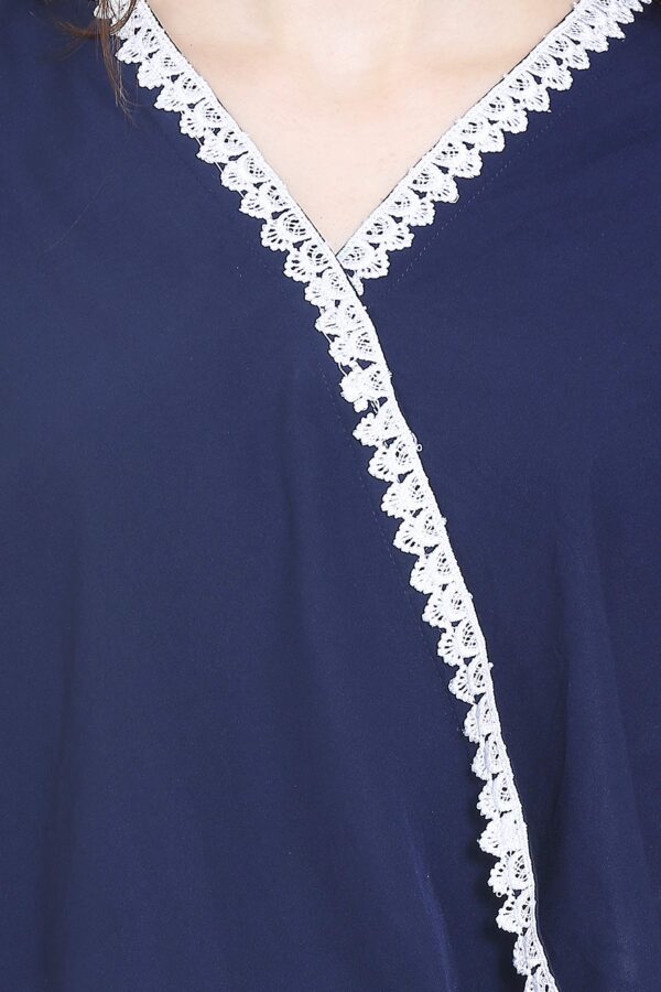 Accessorize Kingdom Women's Top (Blue, L) - Image 4