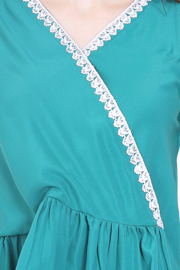 Accessorize Kingdom Women's Top (Green, L) - Image 4