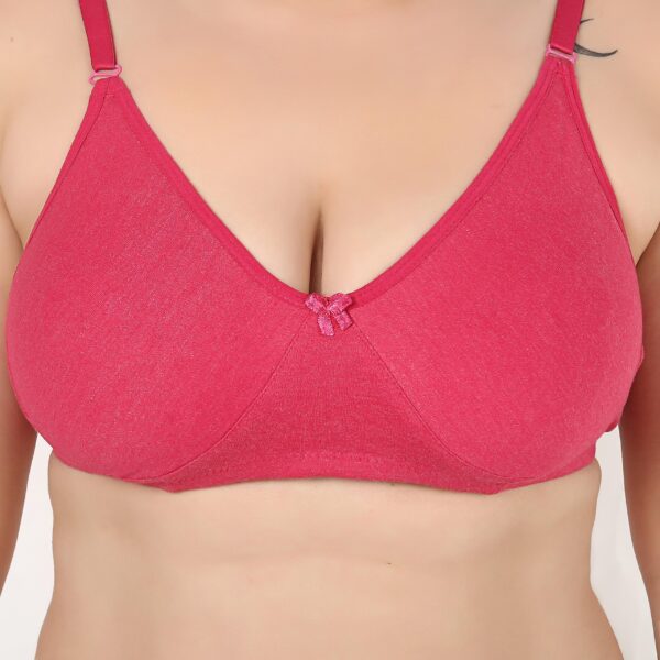 Accessorize Kingdom Full Support Minimizer Cotton Bra for Women, Everyday T-Shirt Pushup Heavy Breast | Bust Plus Size Bra - Image 3