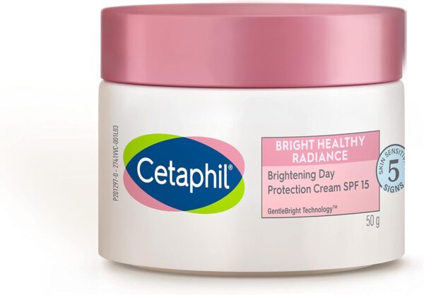 Cetaphil Brightening Day and Night Protection Cream, White, 50 ml Combo - Image 2