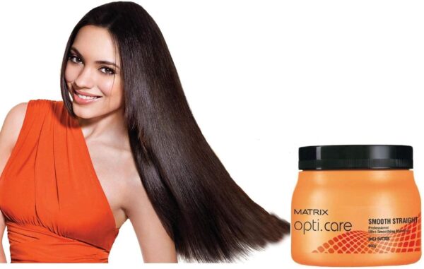 Matrix Opti Care Intense Smooth & Straight Hair Mask 490g - Image 2